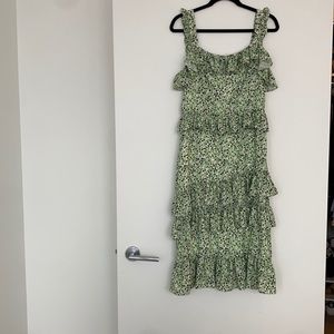 Alexia Admor green floral dress